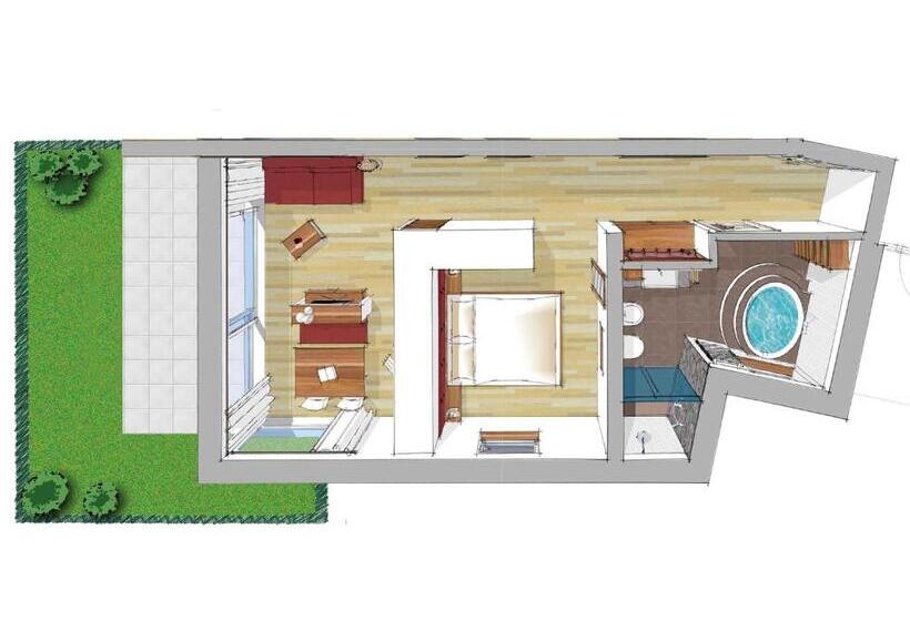 Апартаменты 1 Спальня, Apartmenthaus Gruberhof