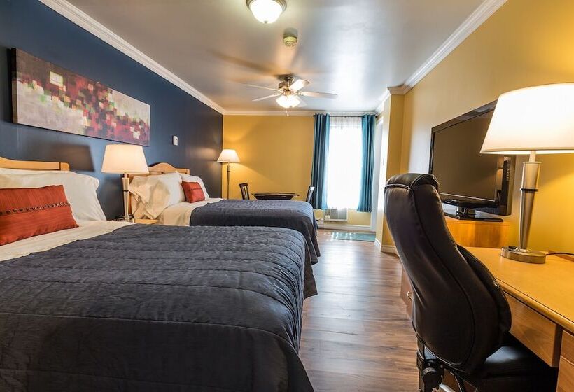 חדר סטנדרט שתי מיטות זוגיות, Motel Au Vieux Piloteux