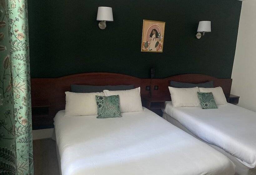 4인용 스탠다드 룸, Grand Hotel De La Poste Lyon Sud Vienne