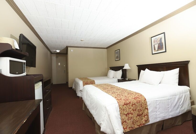 带2个双人床的标准工作室, Owen Sound Inn
