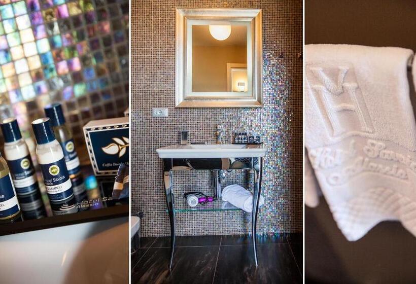 חדר סטנדרט נוף לים עם מרפסת, Savoia