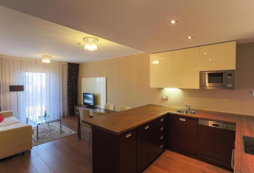 침실 1개 아파트, Golden Fish Hotel Apartments