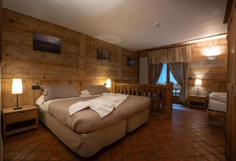 스탠다드 트리플 룸, Chalet Hotel Svizzero