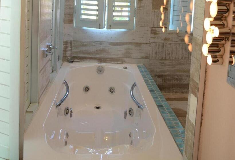 غرفة ديلوكس مزوَّدة بجاكوزي, Praiagogi Boutique Pousada