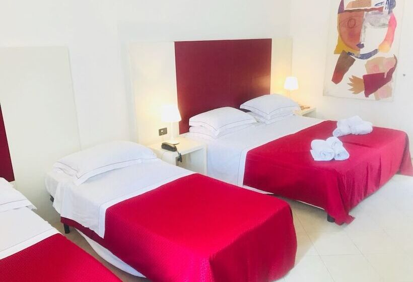 غرفة قياسية رباعية, Santuzza Art Hotel Catania