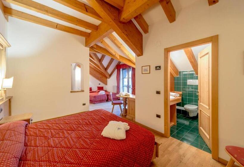 غرفة قياسية رباعية, Park Hotel Sport