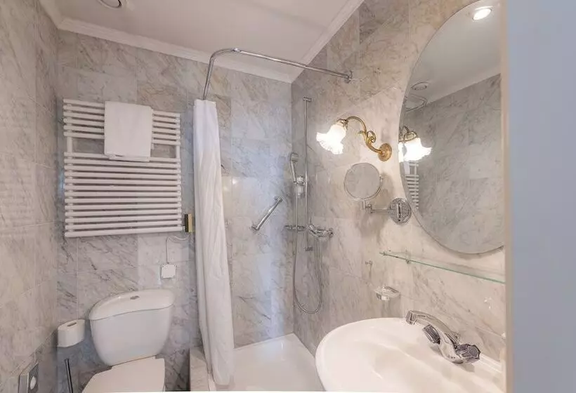 スタンダードシングルルーム, Romantik Hotel Schweizerhof & Spa