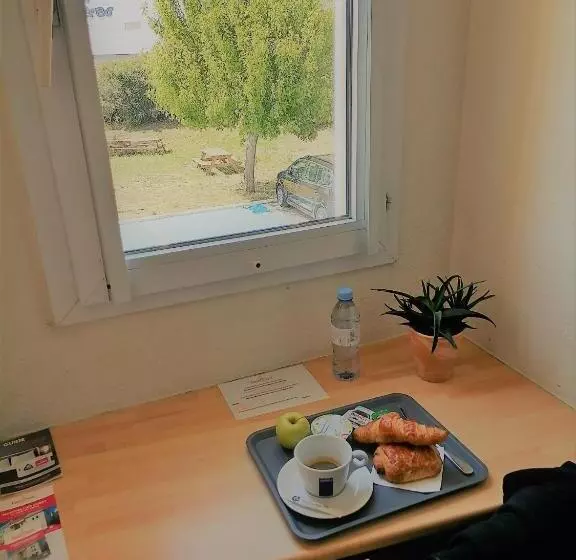 バス共有のスタンダードルーム, Fasthotel Montpellier Ouest   Un Hôtel Fh Classic
