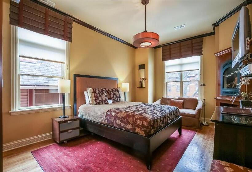 اتاق استاندارد با وان آب گرم, Harvey House Bed & Breakfast