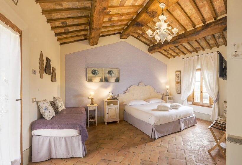 اتاق استاندارد سه نفره, Agriturismo Il Segreto Di Pietrafitta
