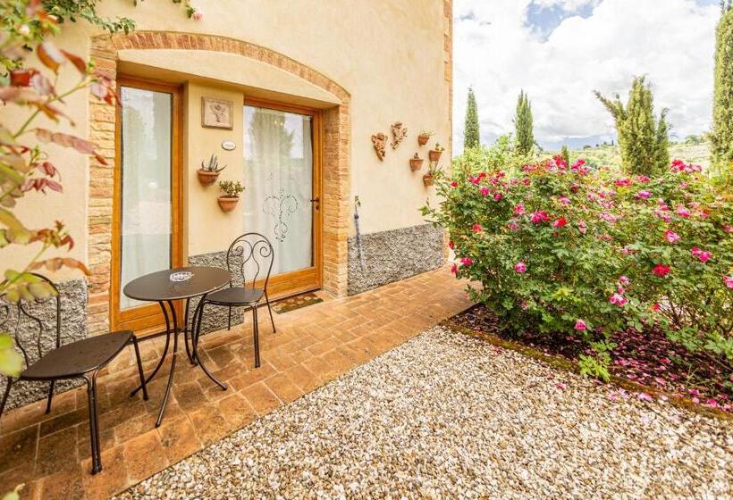 اتاق استاندارد با بالکن, Agriturismo Il Segreto Di Pietrafitta