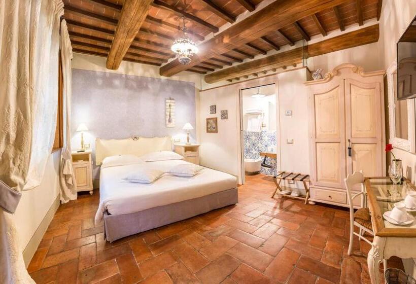 Quarto standart com varanda, Agriturismo Il Segreto Di Pietrafitta