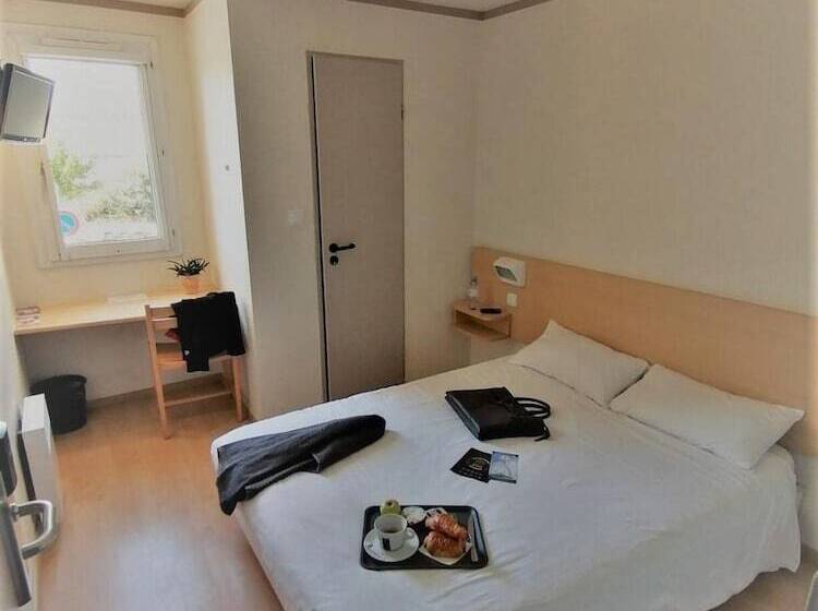 バス共有のスタンダードルーム, Fasthotel Montpellier Ouest   Un Hôtel Fh Classic