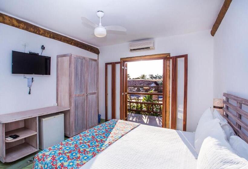 חדר דלוקס נוף לים, Pousada Refugio Da Harmonia