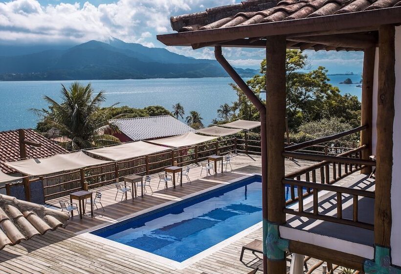 חדר דלוקס נוף לים, Pousada Refugio Da Harmonia