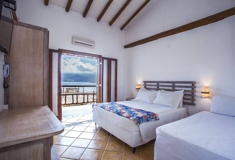 חדר דלוקס נוף לים, Pousada Refugio Da Harmonia