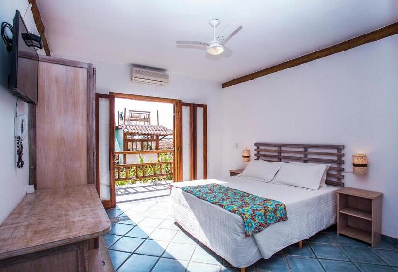 חדר דלוקס נוף לים, Pousada Refugio Da Harmonia