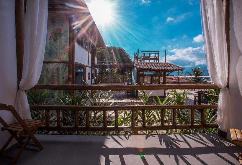 חדר דלוקס נוף לים, Pousada Refugio Da Harmonia