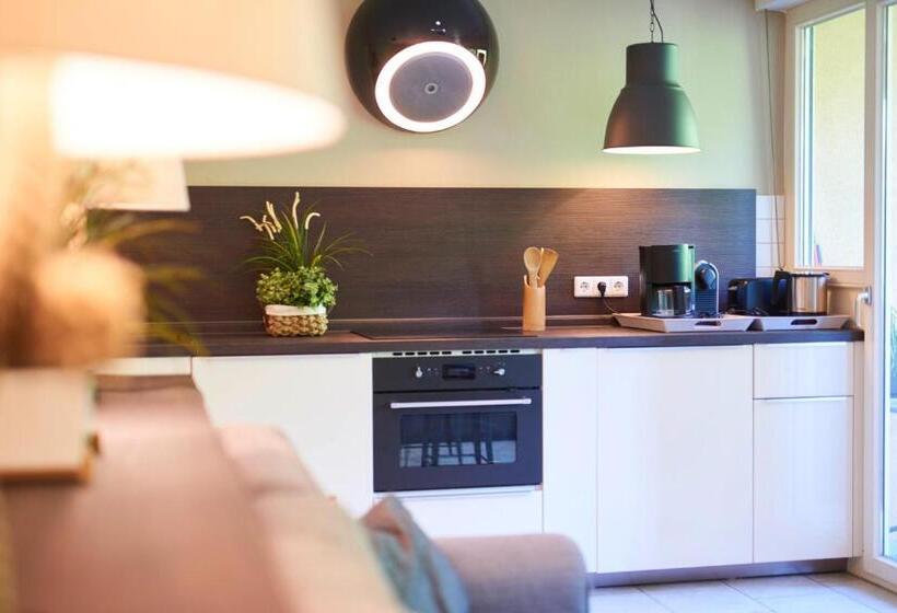 带1个卧室的带阳台的公寓, Zur Alten Brucke