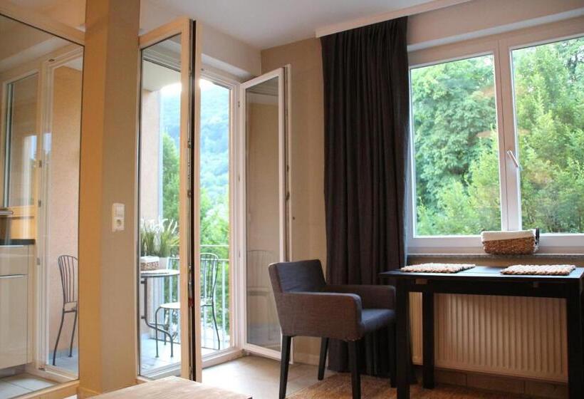 带1个卧室的带阳台的公寓, Zur Alten Brucke