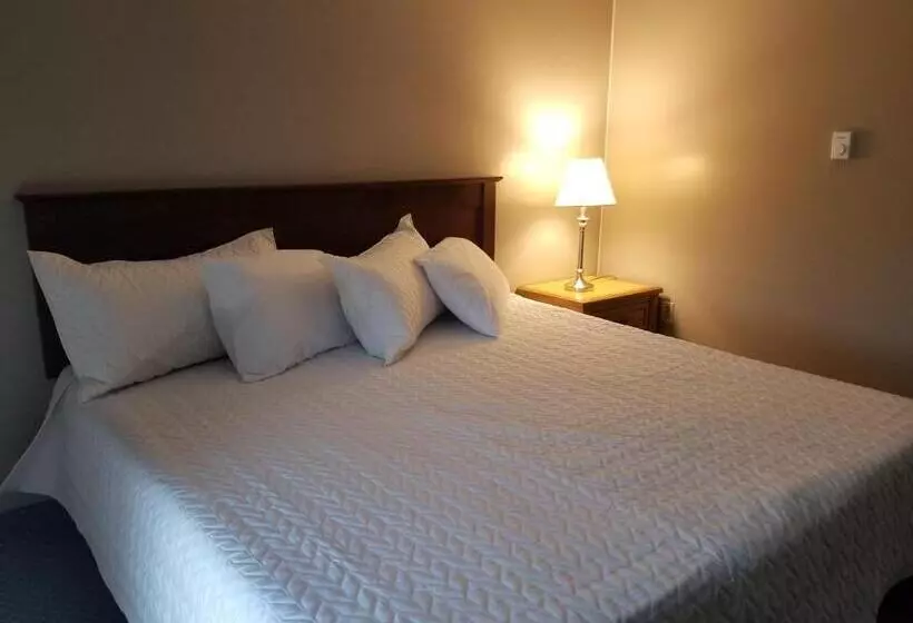 キングサイズベッドのデラックスルーム, Knights Inn Woodstock