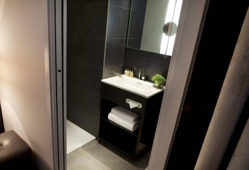 １階のスタンダードルーム, Hôtel Caron Le Marais