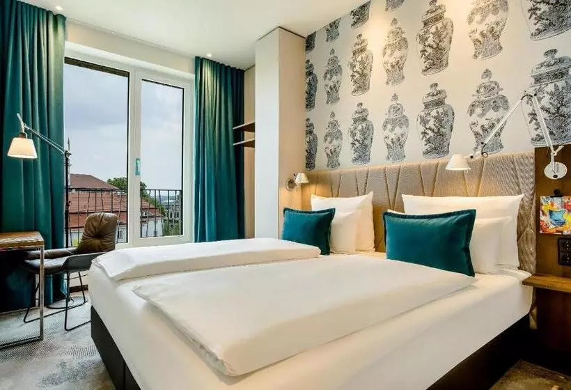 キングサイズベッドのスタンダードルーム, Motel One Dresden Am Zwinger