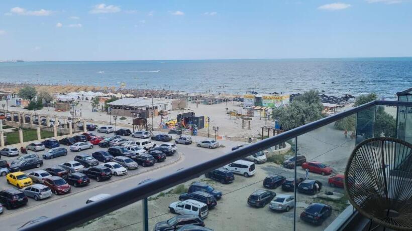 استودیوی استاندارد با چشمانداز دریا, Zora L&c Beach Home Pe Plaja