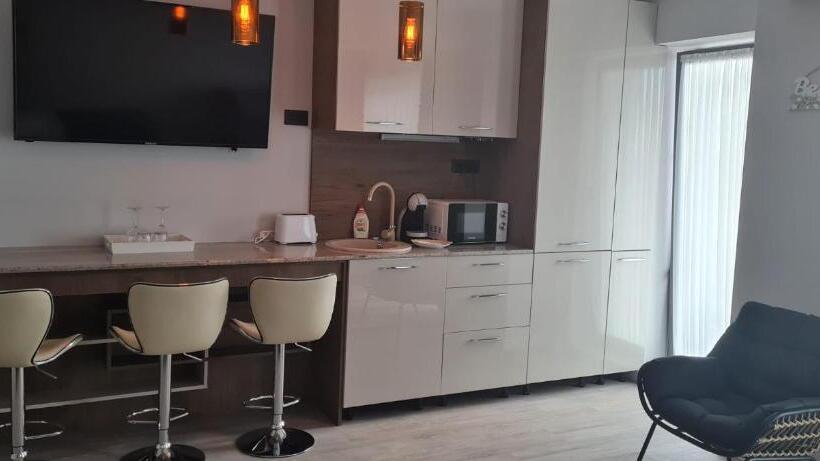 استودیوی استاندارد با چشمانداز دریا, Zora L&c Beach Home Pe Plaja