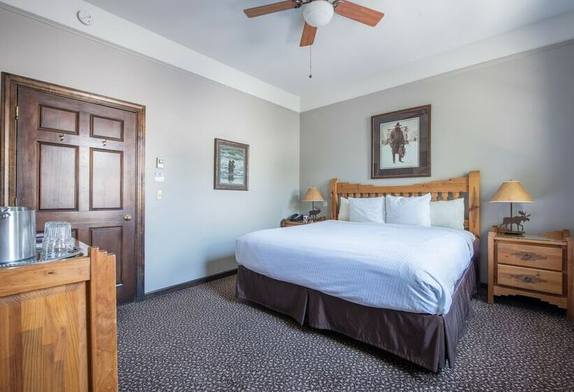 غرفة قياسية سرير مزدوج, Elk Mountain Lodge