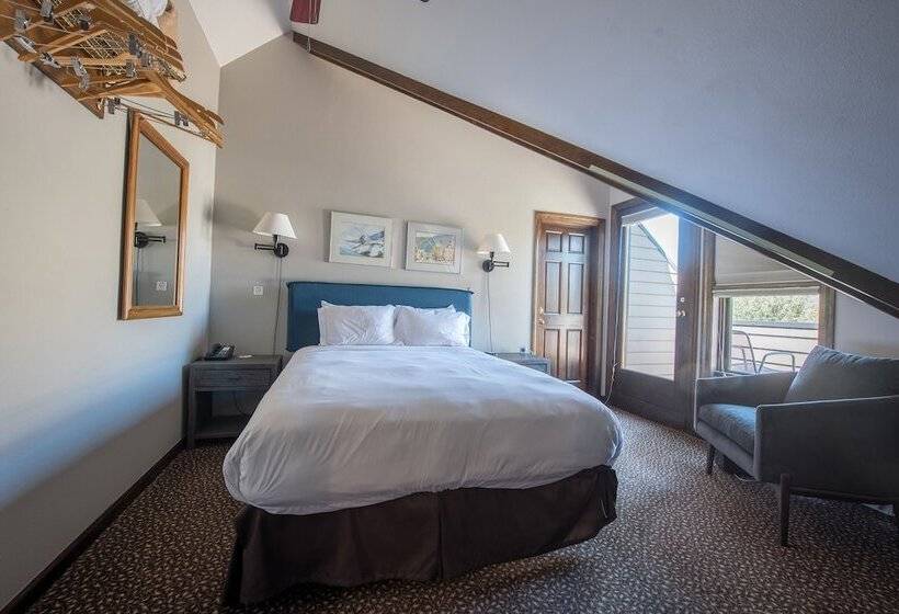 غرفة قياسية سرير مزدوج, Elk Mountain Lodge