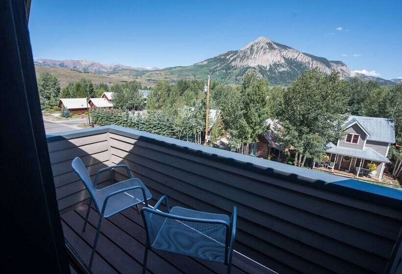 Одноместный Номер Стандарт Двуспальная Кровать, Elk Mountain Lodge