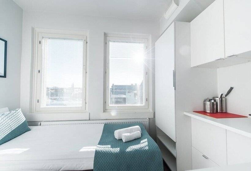 스탠다드 싱글 룸, Forenom Aparthotel Helsinki Kamppi   Contactless Check In