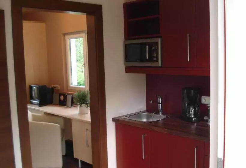 １ベッドルームのデラックスアパートメント, Apartment Das Au  Gut