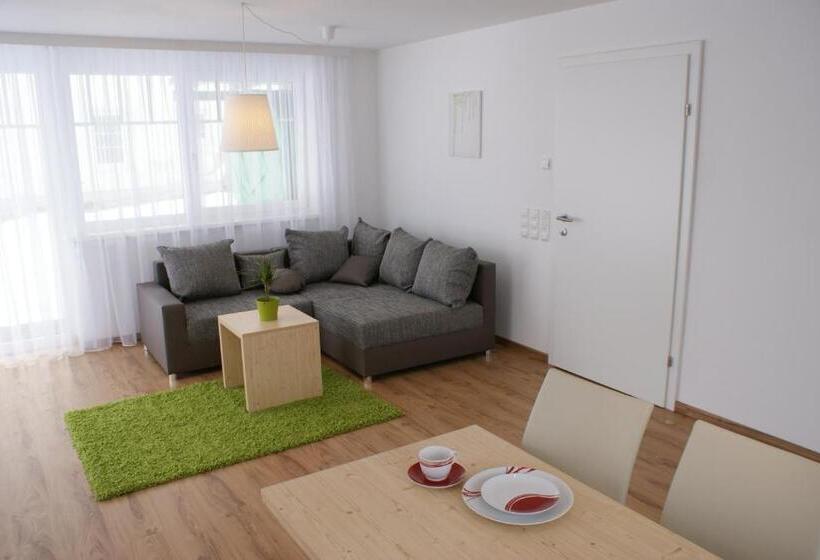 1베드룸 아파트 1층, Apartment Das Au  Gut