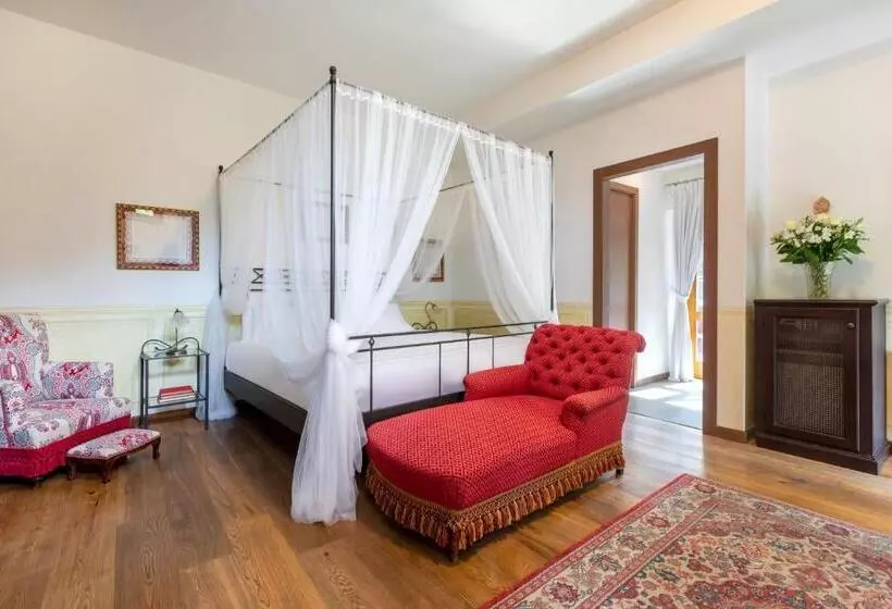 اتاق لوکس با چشمانداز باغ, Boutique Hotel Villa Sostaga