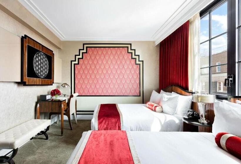 اتاق استاندارد با 2 تخت دوبل, Walker Hotel Greenwich Village