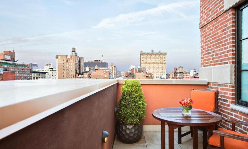 标准间带露台, Walker Hotel Greenwich Village