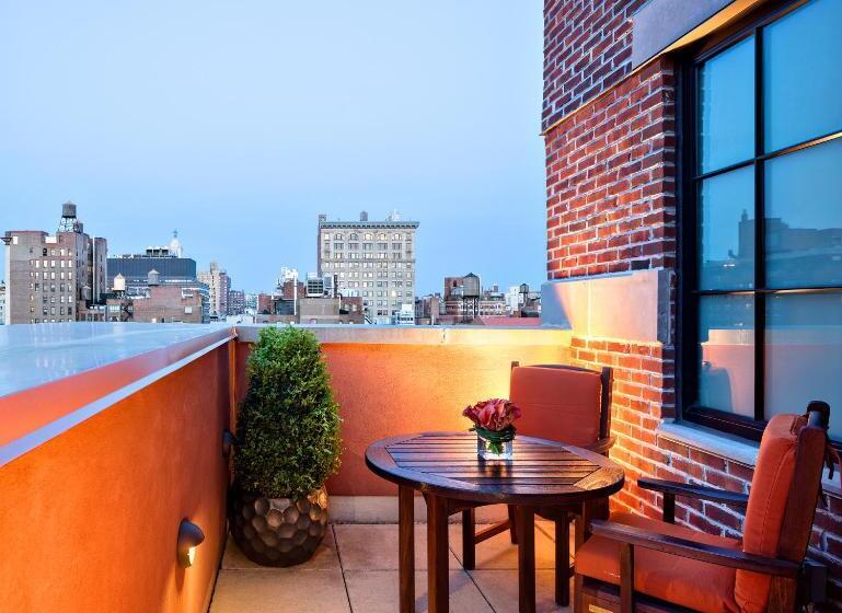 标准间带露台, Walker Hotel Greenwich Village