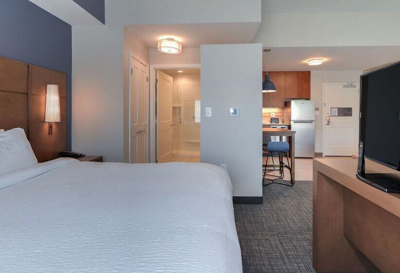 带双人床的标准工作室, Residence Inn By Marriott Pigeon Forge