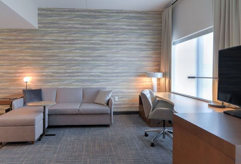 带双人床的标准工作室, Residence Inn By Marriott Pigeon Forge