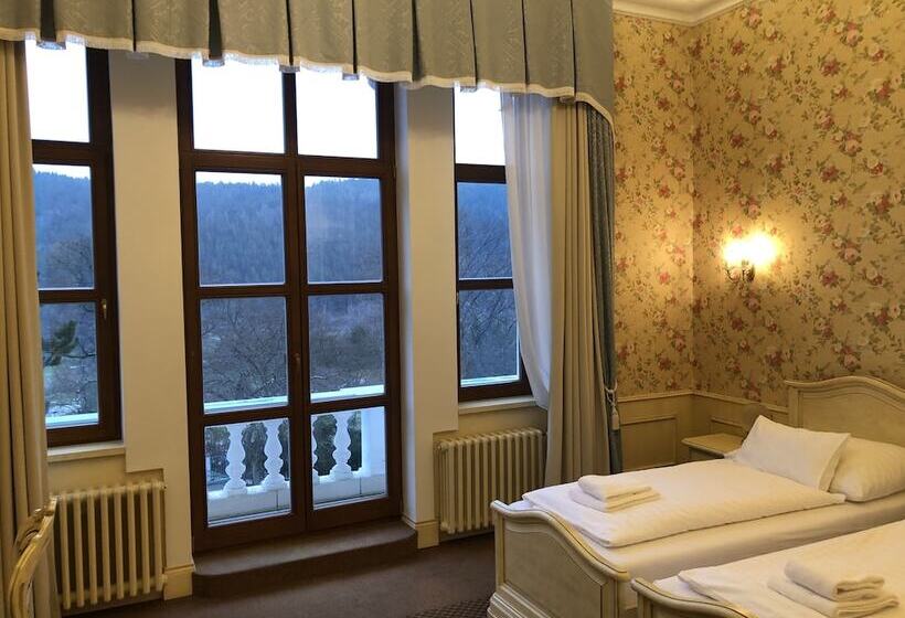 标准间带阳台, Chateau Cihelny