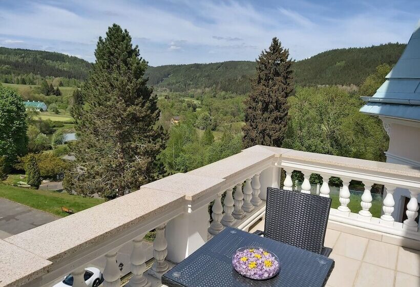 带阳台的豪华间, Chateau Cihelny