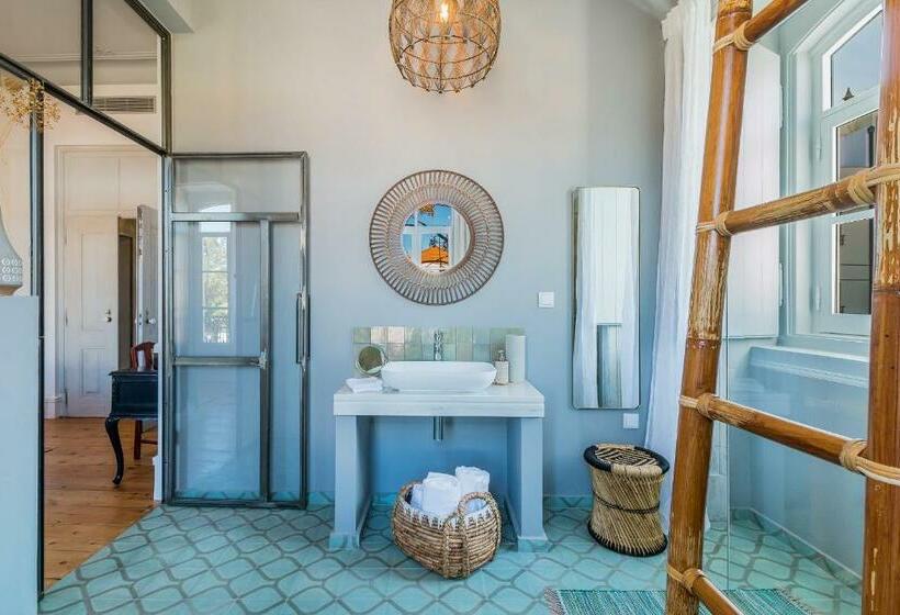 غرفة ديلوكس ذات إطلالة, La Maison Bleue Algarve