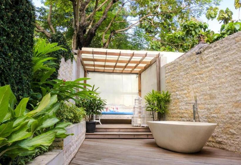 ویلای 1 خوابه با چشم‌انداز باغ, Chanteak Bali   Teak House 1