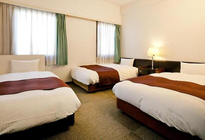 Habitación Triple Estándar, Abest Osu Kannon Ekimae Hane No Yu