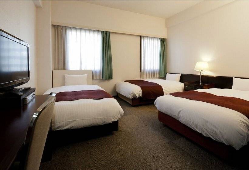 Habitación Triple Estándar, Abest Osu Kannon Ekimae Hane No Yu