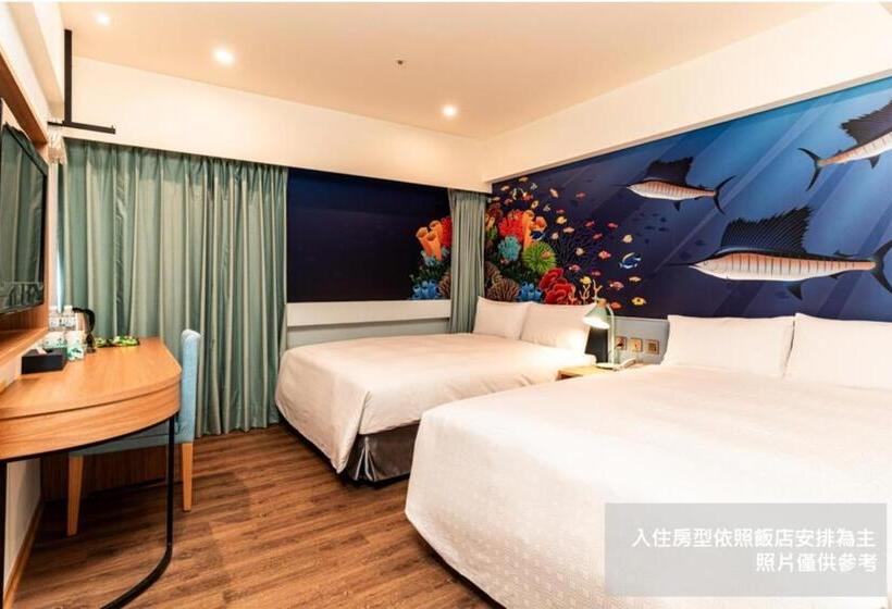 اتاق لوکس خانوادگی, Fish Hotel Kaohsiung