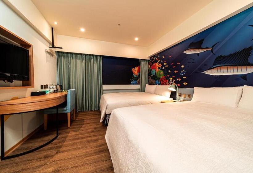 اتاق لوکس سه تخته, Fish Hotel Kaohsiung