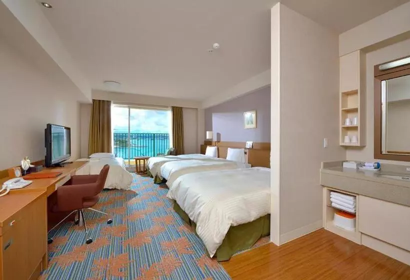 景色の見えるスタンダード４人部屋, Vessel Hotel Campana Okinawa